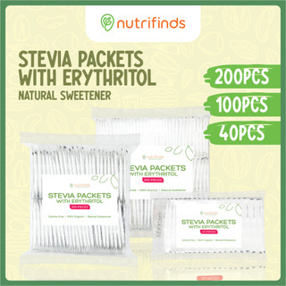 Nutrifinds® Stevia Erythritol Packets