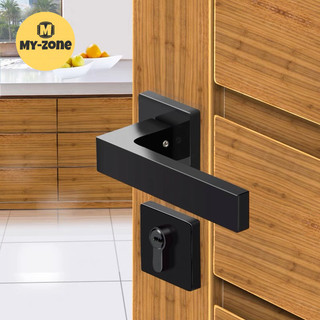 myzone modern door nob double lock simple black double lock door knob door lock inside