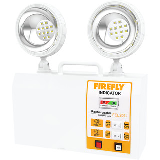 Firefly Rechargeable Twinhead Emergency Lamp - FEL201L
