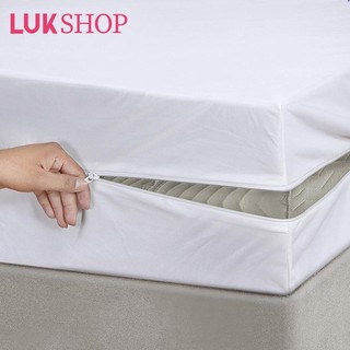 LUK Plain Foam Cover With Zipper Bed Mattress Cover Mattress Protector