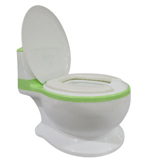 Bebeta Baby Potty Trainer Toilet Green/ Gray /Pink