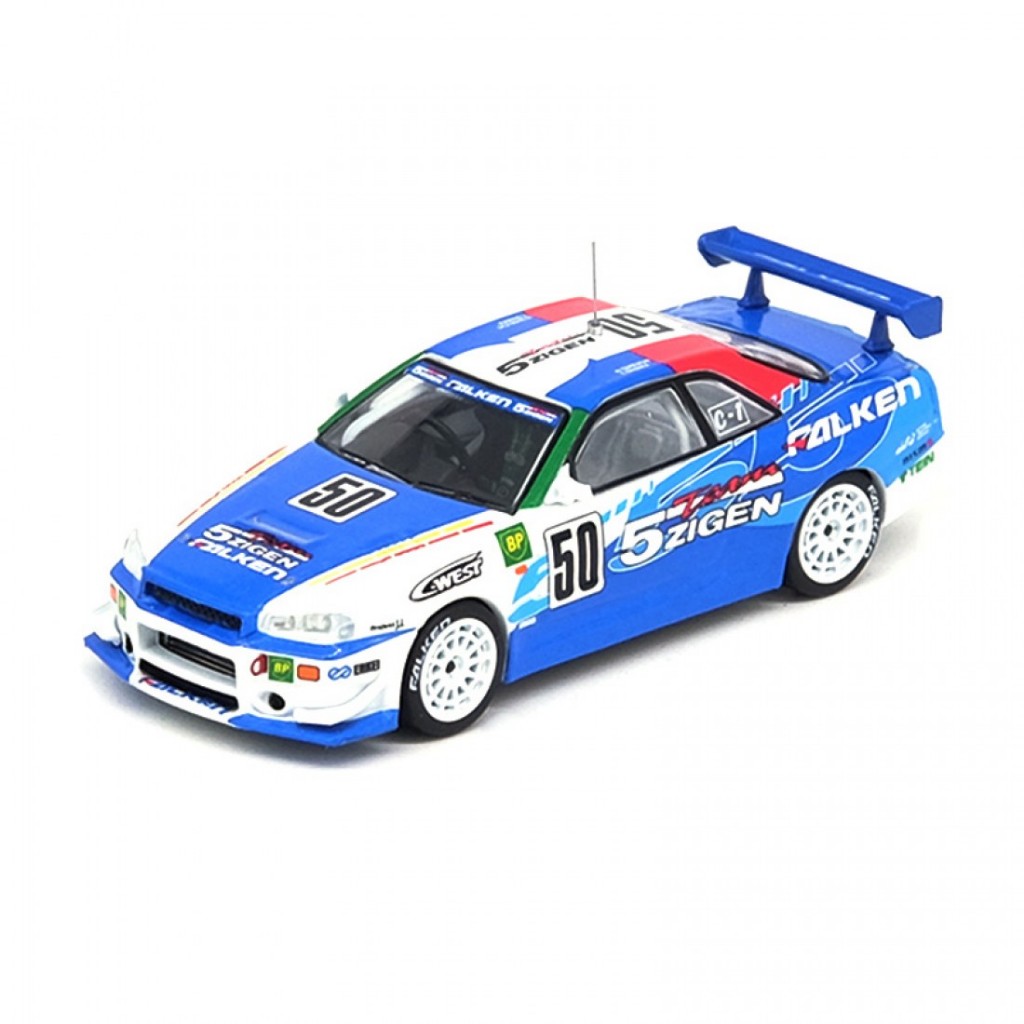 Inno64 IN64-R34-5ZFAL 1/64 NISSAN SKYLINE GT-R R34 #50 5zigen FALKEN SUPER TAIKYU 2000 N1 CHAMPIONSH