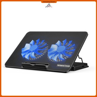 Portable Cooling Pad Laptop Cooler Pad One Big LED Light Fan laptop stand