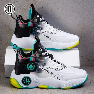 RAINBOW Basketball Shoes for Men Rubber High Cut Shoes Sneakers for Men Size 39-44