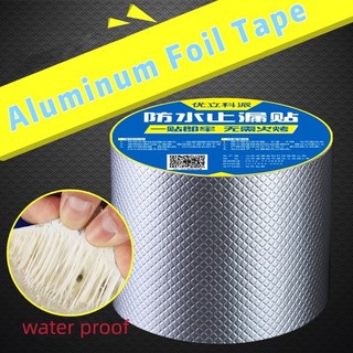 Aluminum Foil Tape Super Fix Repair Wall Crack Waterproof Tape Butyl Waterproof Tape