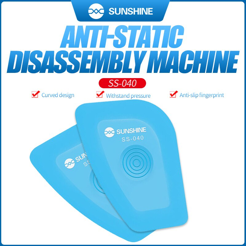 Sunshine SS-040 เครื่องมือถอดแยกชิ้นส่วนแบตเตอรี่โทรศัพท์มือถือ กันไฟฟ้าสถิตย์