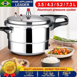 MONDIAL Pressure cooker 3.5/4.3/5.2/7.3/9/11.5/13.5 L fit gas stove and induction cooker preassure