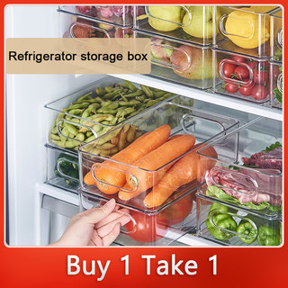 Acrylic Food Organizers Food Storage Box Transparent Refrigerator Organizer