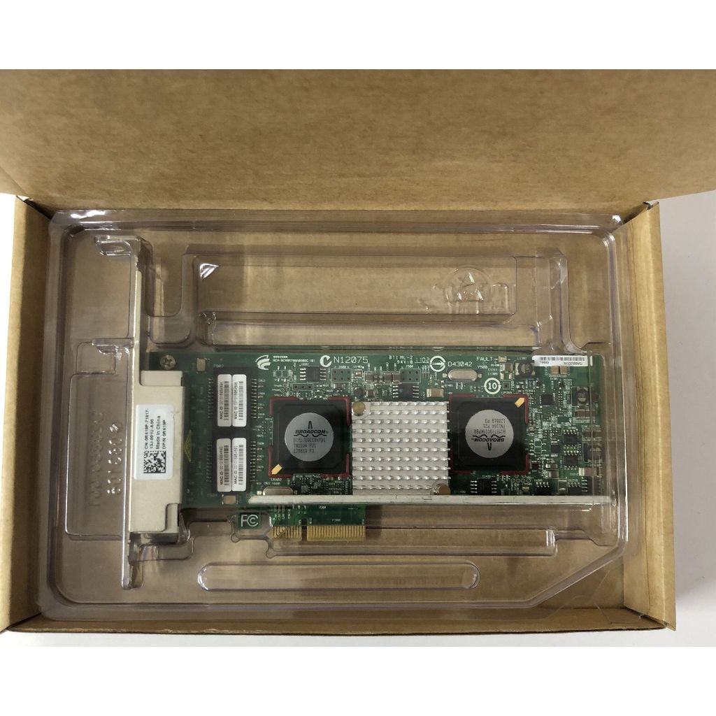 Dell 0R519P Broadcom 5709 Quad-Ports 1Gbps การ์ดเครือข่าย