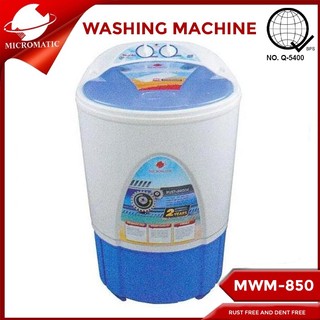 Micromatic MWM850/MWM850B 8.0kg Washing Machine Single Tub