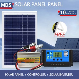 Solar Panel 200W 400W Household Charging Panel Module generator set for home with inverter