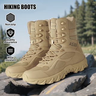 High Cut Desert Training Heavy-Duty Work Boots Non-slip Hiking Boots Breathable jungle Desert Boots