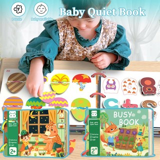 ACE Baby's Busy Book For Toddlers Enlightenment Book Montessori Toys Activity Books For Toddlers