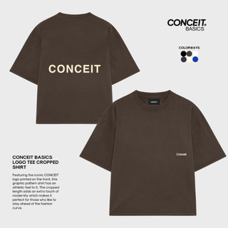 CONCEIT Basics Logo Tee Cropped Shirt Menswear