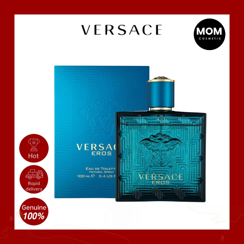 【Duty-Free】Versace Eros EDT men Perfume 100ml Perfume for men perfume