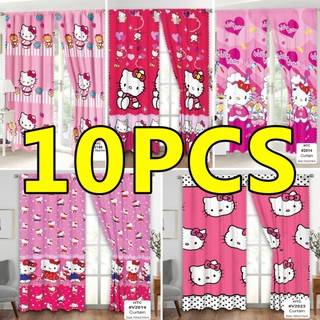 Hellokitty Curtain 100*210cm Sale For Window Door Multi Styles Home Decor Curtain Kurtina COD