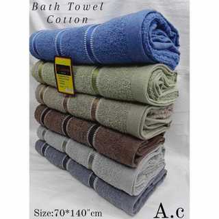 CANNON BATH TOWEL COTTON QUALITY SIZE:27X54' INCH & SIZE;70X140'CM ABSORBENT