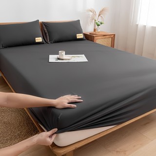 Bedsheet 3in1 Korean Plain Bedsheet No Lukot No Gusot Bedsheet Queen Size Full Garterized