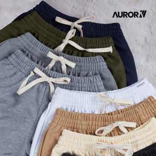Plain Jogger Shorts | Sweat Shorts | Premium Cotton - Aurora Threads