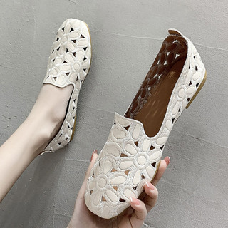 Korean flat shoes for women Doll Shoes sale fashion slip on rubber Loafers Casual Shoes for women