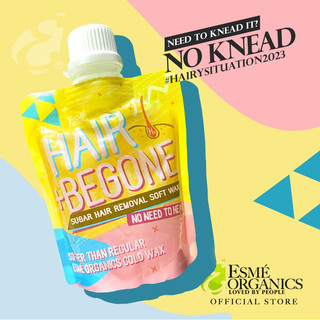 230g Hair Begone Soft Wax Pouch (SPILL-PROOF)