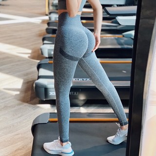 SPS BAG#9989 Classic Leggings Solid Strethcy Yoga Fitness Women's Waist Pants  Solid Color/Cotton