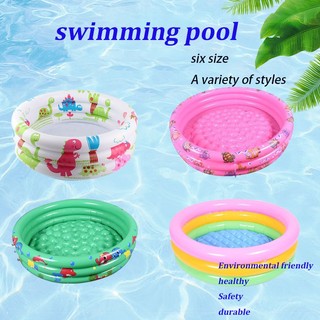 Cartoon children's inflatable outdoor round swimming pool dinosaur indoor and outdoor bathtub
