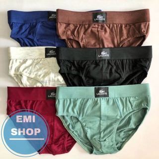 EMI COD Bench body brief 6Pieces Men's High Quality Cotton Brief Class-A