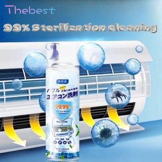 Air Conditioner Cleaner Spray Disinfectant Air Car Home Aircon Cleaner Dust Foam Spray Fan Cleaner