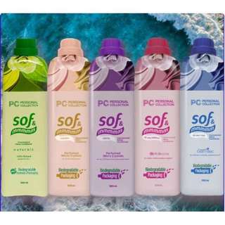 Personal Collection Sof & Mmmmm Concentrated Fabric Conditioner 1000mL