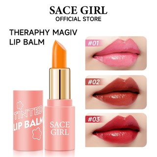 SACE GIRL Tinted Lip Balm Discoloration Long Lasting Moisturizing Lasting Waterproof Lip Tint