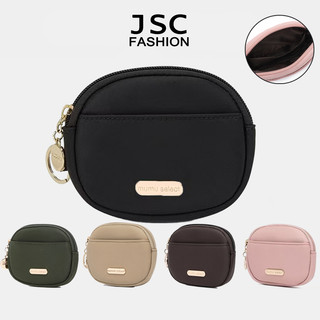 JSC Cute Elliptic Nylon Wallet Small Coin Purse for Women Student Convenient Money Bag #2539