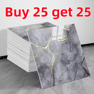 Buy 25 get 25 NEW Vinyl tiles Flooring 30*30cm adhesive Marble Floor Stickers Self Adhesive Vinyl fl