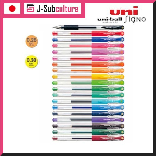 Uni Signo DX Gel Roller Pen 0.28mm.0.38mm 0.5mm MM UM-151