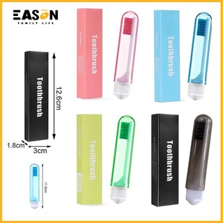 COD Travel business trip folding toothbrush non-disposable portable travel mini soft toothbrush