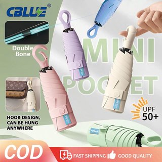 CBLUE Mini  Pocket umbrella Folding Portable UV Protection Rain folded SUN Umbrella for kids