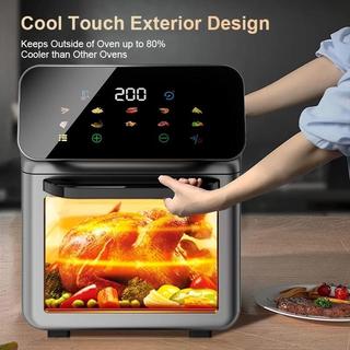 TOMLER 16L LCD Touchscreen Air Fryer Large Capacity Microwave Oven Fully Automatic Home Appliance