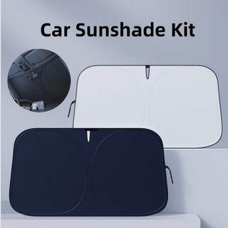 Car Sunshade Front Windshield Heat Insulation Sunshade Interior Accessories
