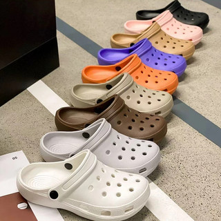 SK literide clog flat sandals non slip slippers hole shoes for men and women