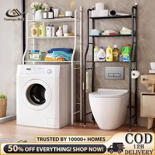3 Tier Bathroom Shelves Rack Stainless Steel Toilet Cabinet Shelf Toilet Rack Restroom Storage Shelf