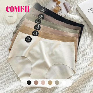 6 Pes of non-marking panties women's 7a mulberry silk antibacterial not pinch buttocks thin section