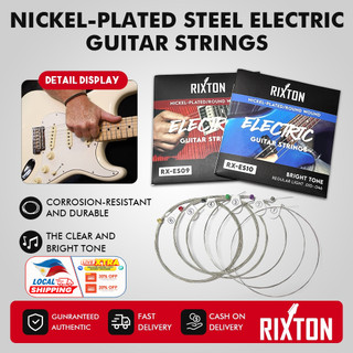 RIXTON Electric Guitar Strings Regular Top 10-46 Strings Suitable both Beginners and Professional