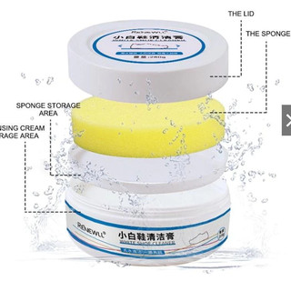 1Set White Shoes Cleaner/Shoes Sole Whitener/Quick Cleaning Shoe Care Stain Remover Deep Cleans