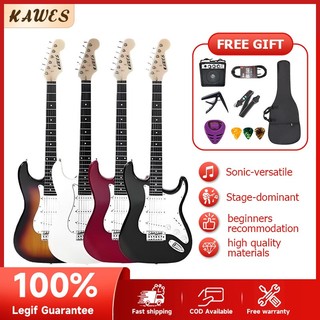 KAWES Electric Guitar 39 inch ST Electric Guitar  Professional Electricguitar for Beginner