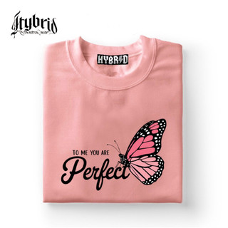 To Me You Are Perfect Graphic T-shirt For Women Fashion Regular Basic Round Neck Tops