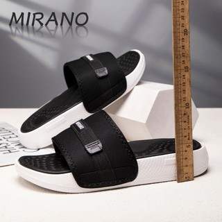 Mirano 2509-1 Breathable Men's Casual Slippers - Non-Slip Open-Toe Rubber Sandals