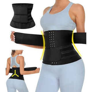 MELEDE Waist Trainer Corset Trimmer Belt Tummy Waist trainer exercise sweat-sweating Slimming corset