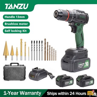 Tanzu TZ-Z-90 MT-21V 13mm Chuck Brushless Cordless Drill Impact Drill Screw Driver For Drilling Wood
