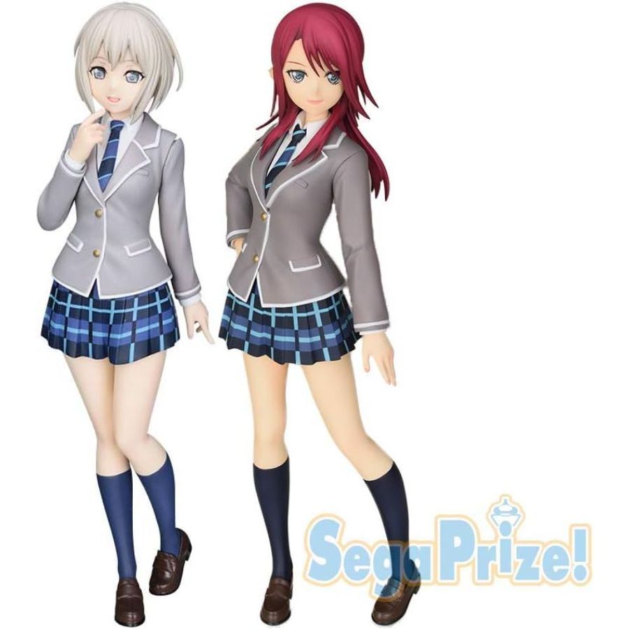 BANPRESTO BanG Dream! Girls Band Party! Premium Figure School☆Days Aoba Mocha Udagawa Tomoe Afterglo