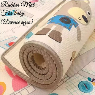 Baby playmat Big size double sided play mat for baby family size rubber mat for baby 200cm×180cm